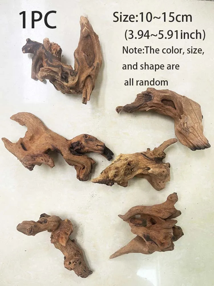Natural Sinkable Driftwood – Aquarium Wood Decoration for Landscaping