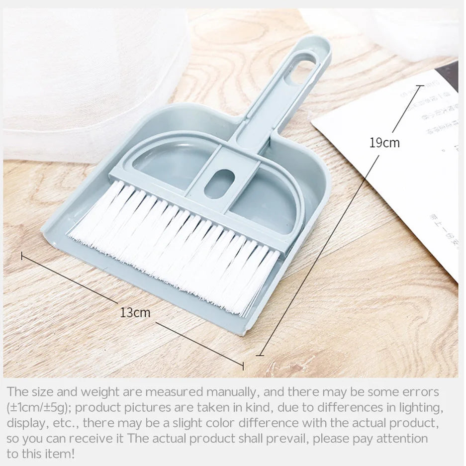 Pet Dustpan & Broom Set – Waste Cleaning Set for Hamsters, Rabbits & Guinea Pigs