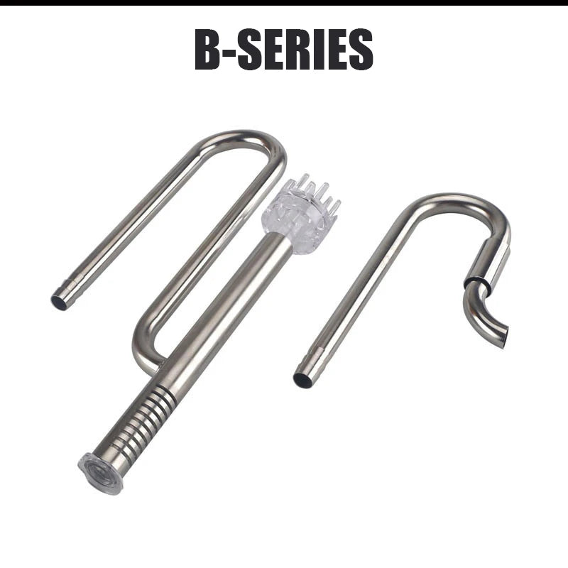 Aquarium Filter Stainless Steel External Filter Accessories Inlet and Outlet Water Remove Oil Film Lily Tube Aquarium filter