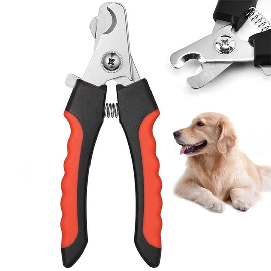 Professional Pet Nail Clipper – Safety Guard & Stainless Steel Blades