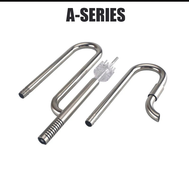 Aquarium Filter Stainless Steel External Filter Accessories Inlet and Outlet Water Remove Oil Film Lily Tube Aquarium filter