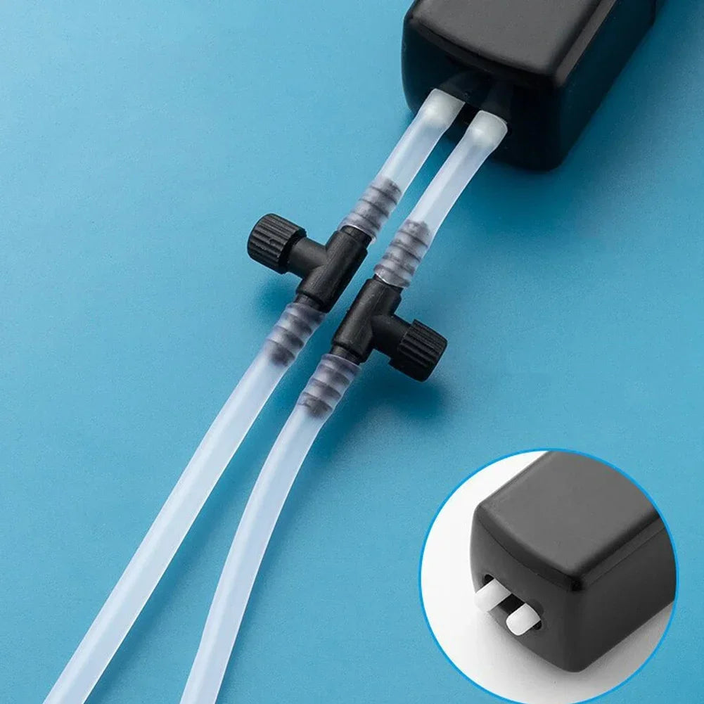 USB Air Pump Kit – Silent Oxygen Pump with Air Stone for Aquarium
