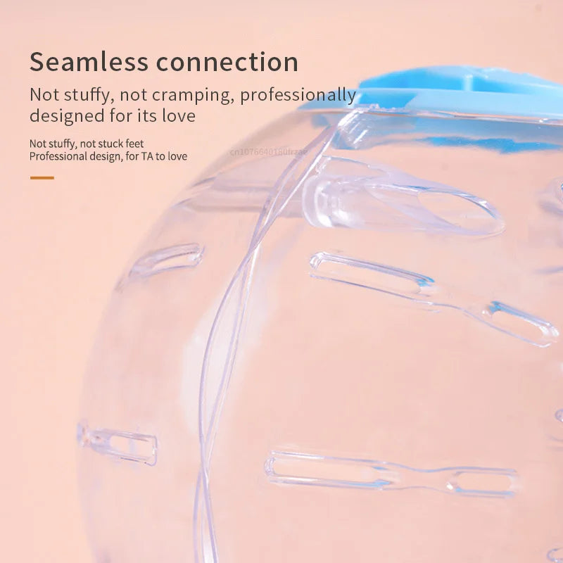Transparent Exercise Ball – Jogging Toy for Hamsters, Mice & Small Pets