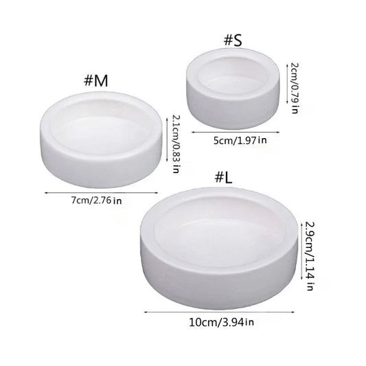 Anti-Escape Ceramic Reptile Bowl – Feeder & Water Dish for Small Pets