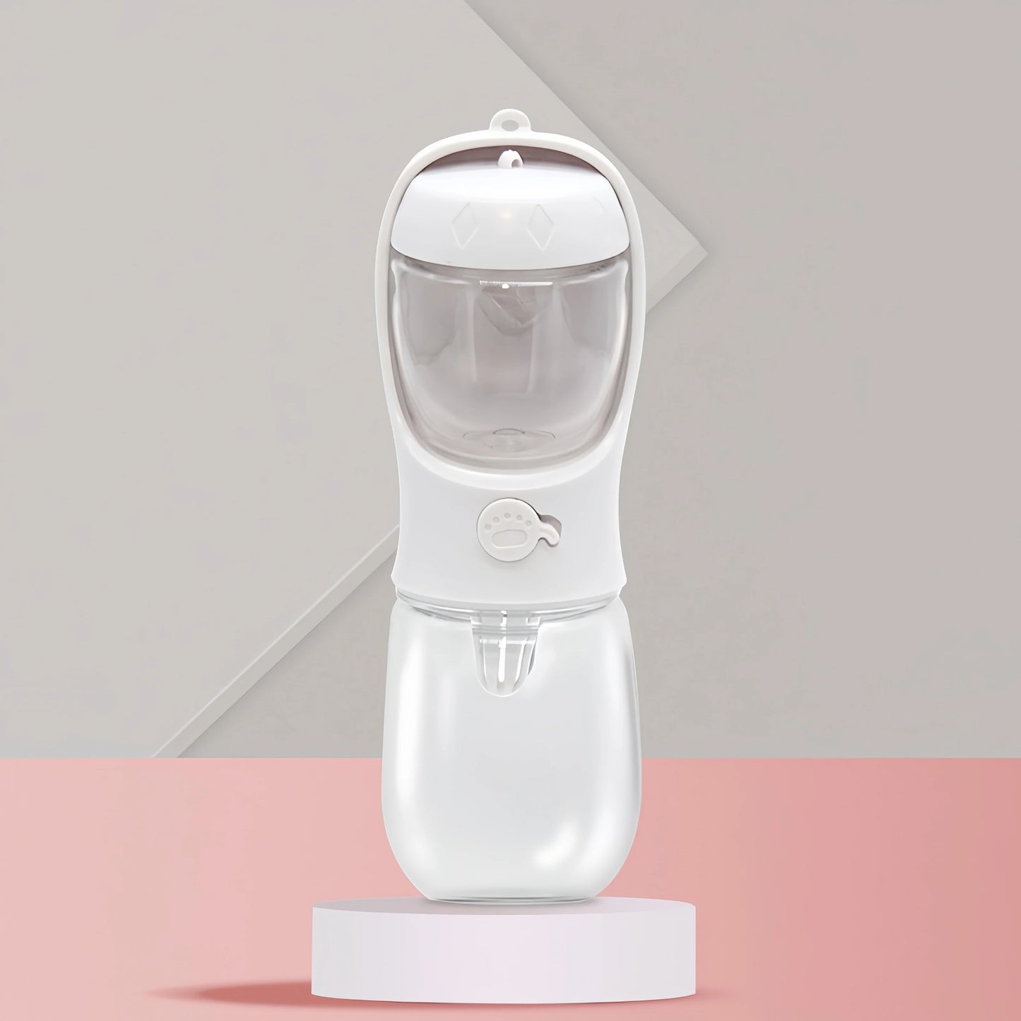 Portable Pet Food & Water Bottle – Food Grade Travel Cup with Food Dispenser for Dogs & Cats