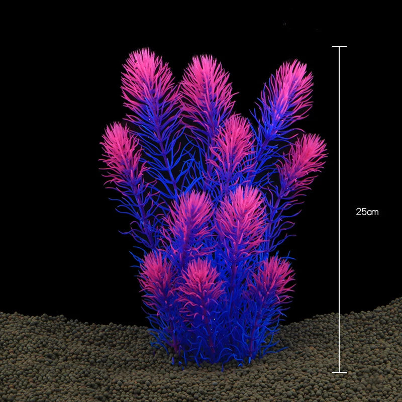 Artificial Aquarium Decoration Plant Plastic Water Grass