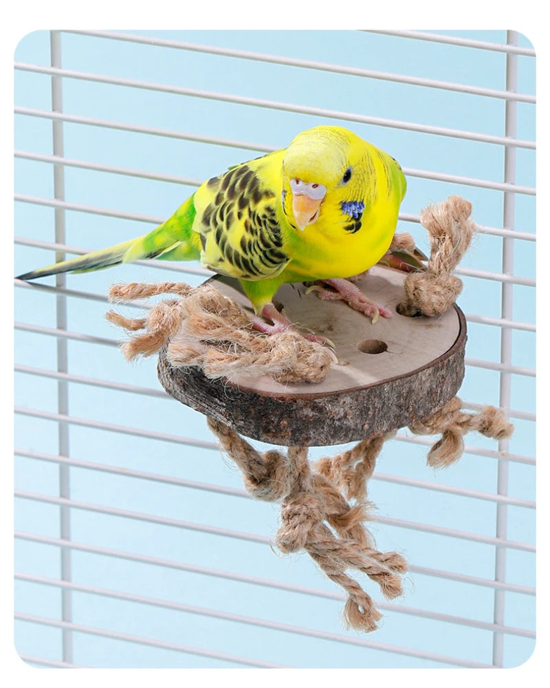 Natural Wood Bird Chew Toy