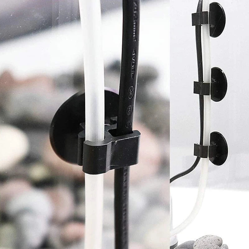 Aquarium Suction Clips – Hold Tubes, Cords & Hoses Securely