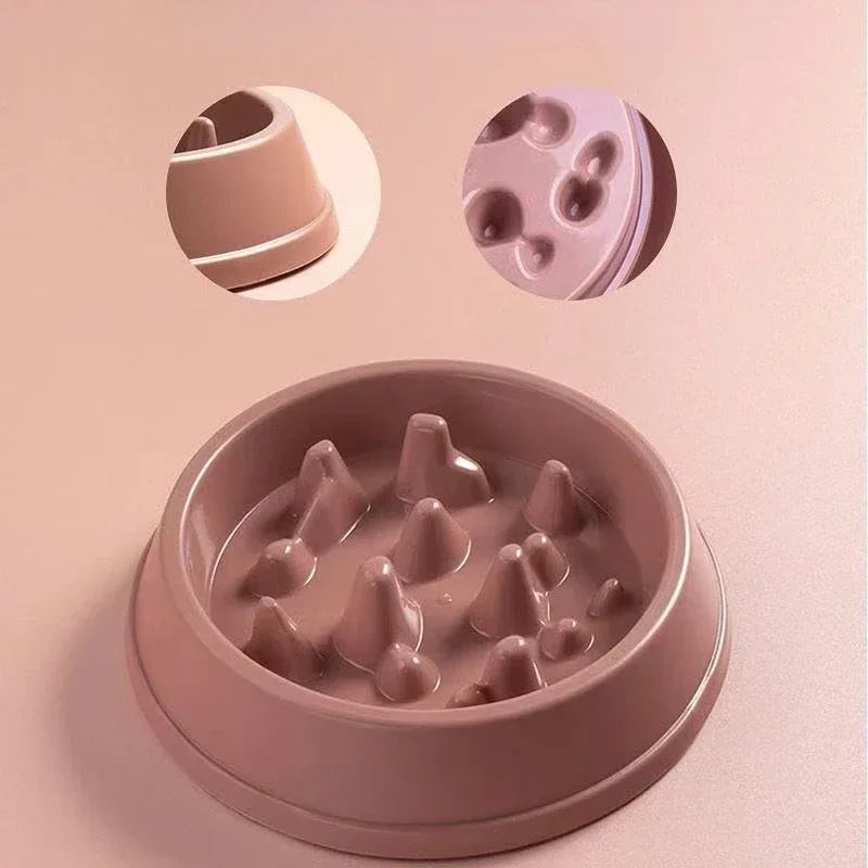 Slow Feeder Dog Bowl – Non-Slip, Eco-Friendly Maze Puzzle for Fast Eaters