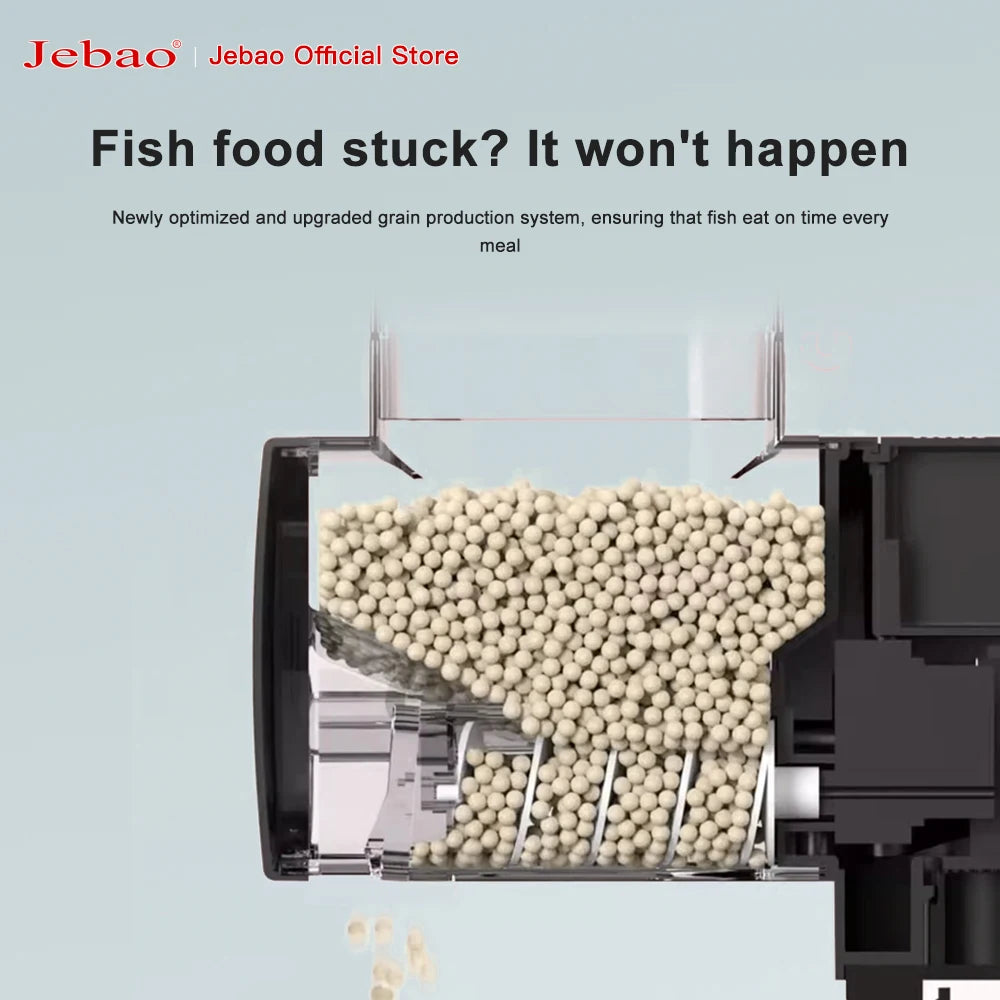 Smart Aquarium Feeder – Automatic Digital WiFi Remote Fish Feeder