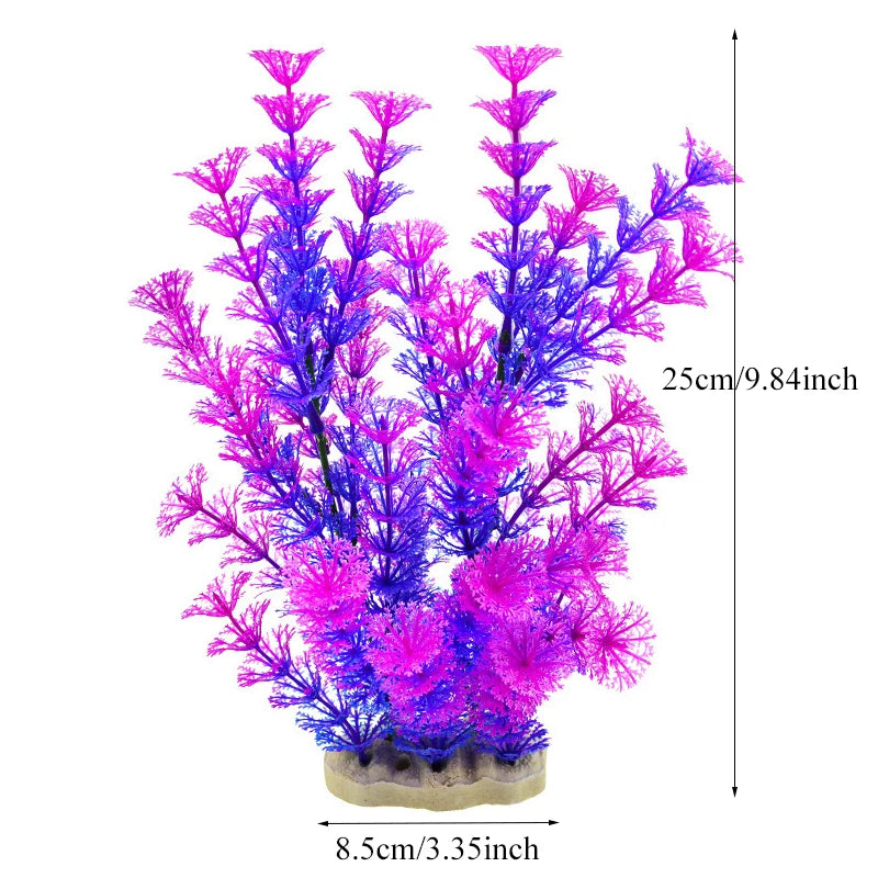 Artificial Aquarium Decoration Plant Plastic Water Grass