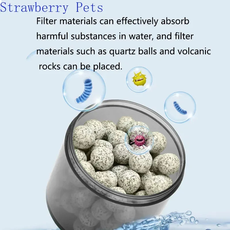 Aquarium Bio Sponge Filter – Air-Powered Skimmer & Water Cleaner