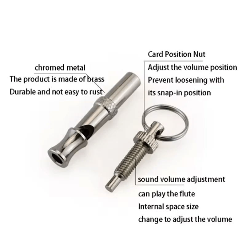 Ultrasonic Dog Training Whistle - Professional Pet Recall & Obedience Tool - The Best For Pets