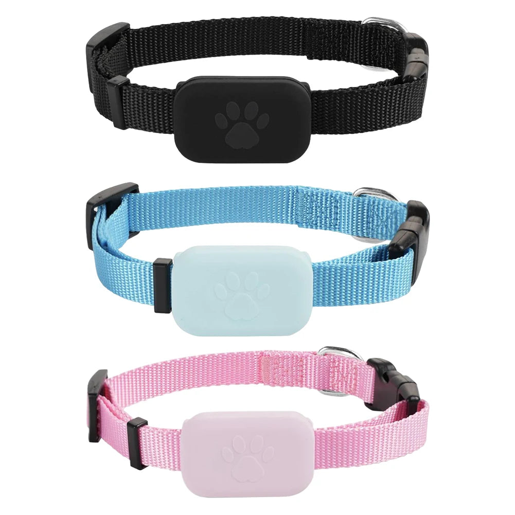 GPS Pet Tracker for Dogs & Cats – Smart Collar with Real-Time Location Tracking