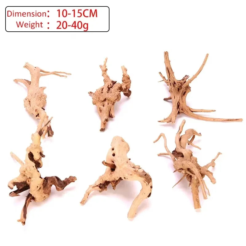 Natural Driftwood Roots – Small Aquarium Decoration & Habitat Ornament