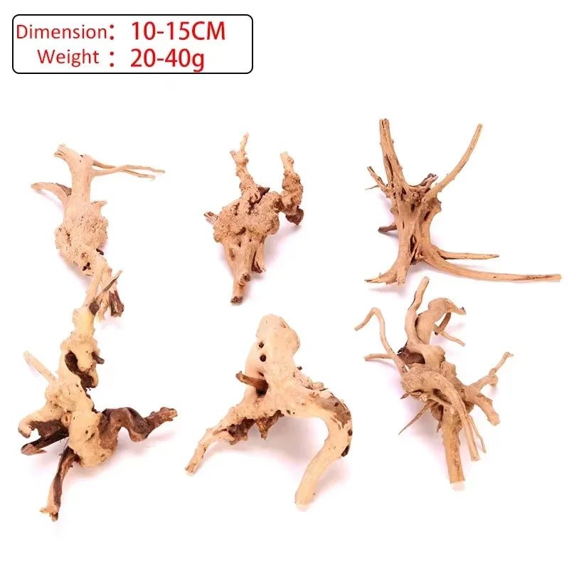Natural Driftwood Roots – Small Aquarium Decoration & Habitat Ornament - The Best For Pets