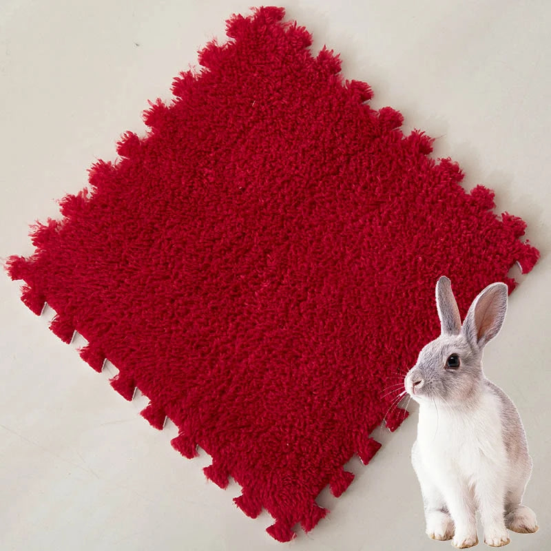 30cmX30cm EVA Pet Warming Pad – Soft Sleeping Mat for Guinea Pigs & Rabbits