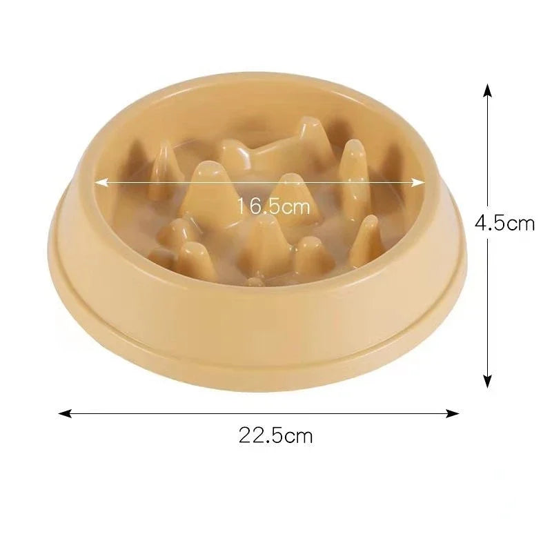 Slow Feeder Dog Bowl – Non-Slip, Eco-Friendly Maze Puzzle for Fast Eaters