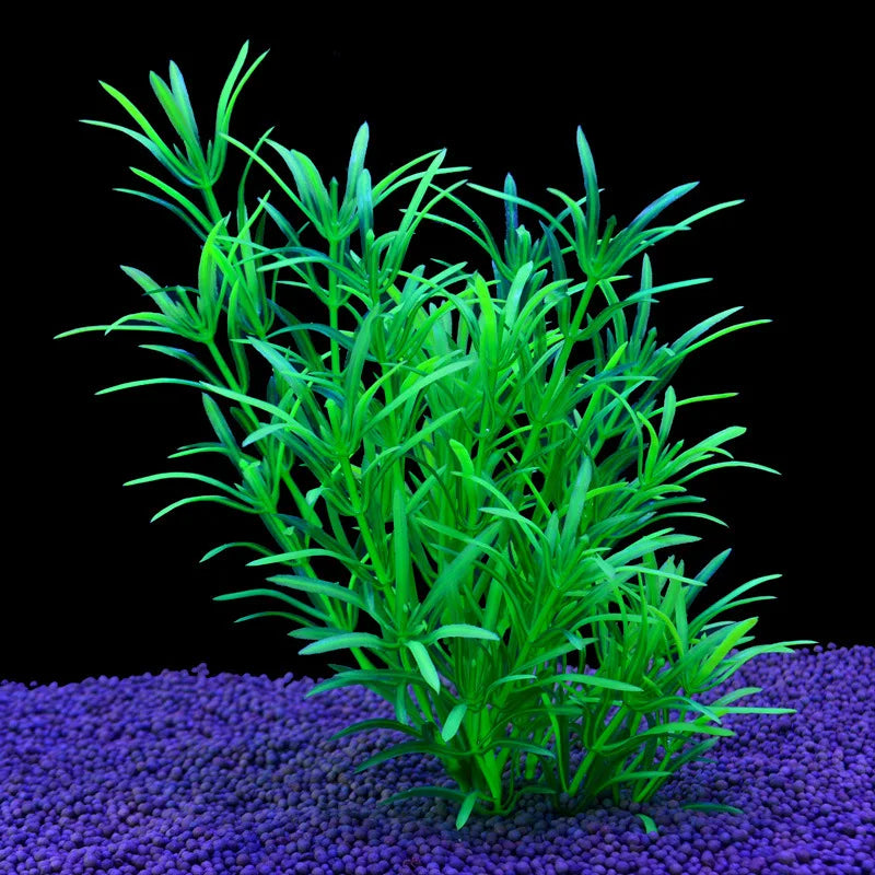 Artificial Aquarium Decoration Plant Plastic Water Grass