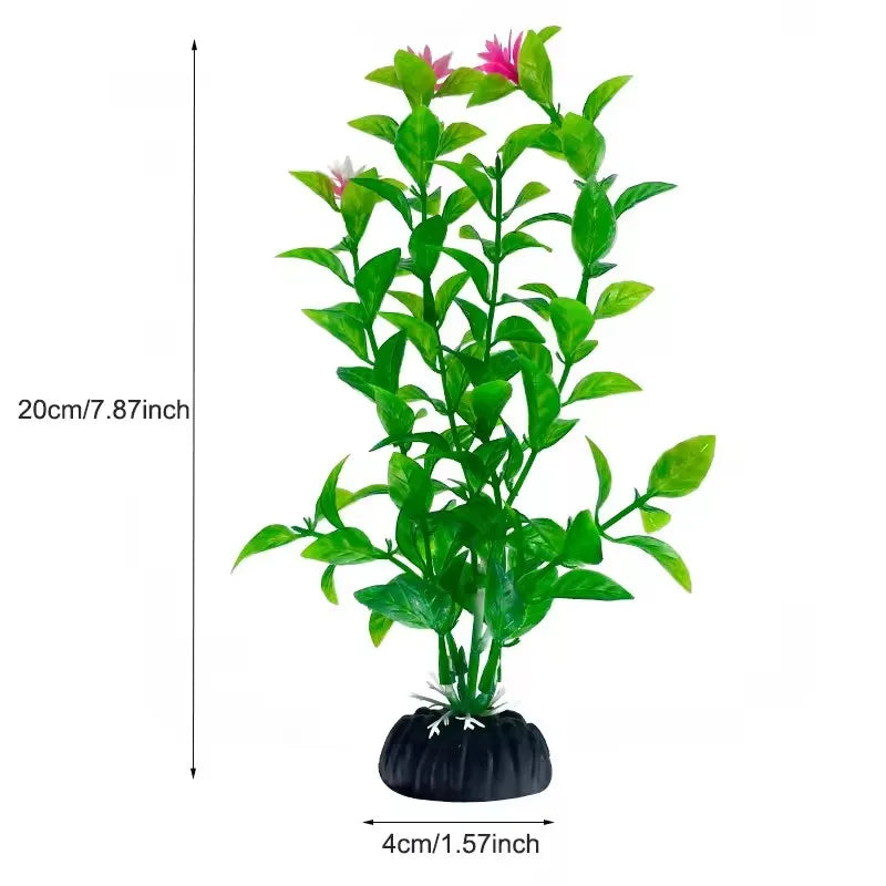 Artificial Aquarium Decoration Plant Plastic Water Grass
