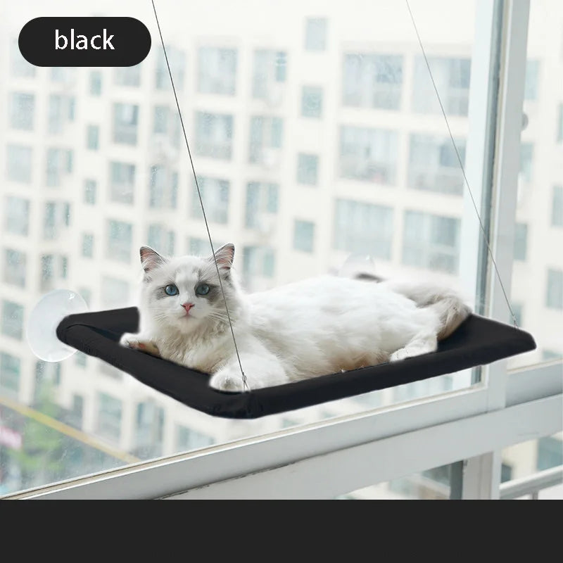 Hanging Cat Hammock Bed – Window Seat Perch for Cats & Kittens, Holds Up to 20kg