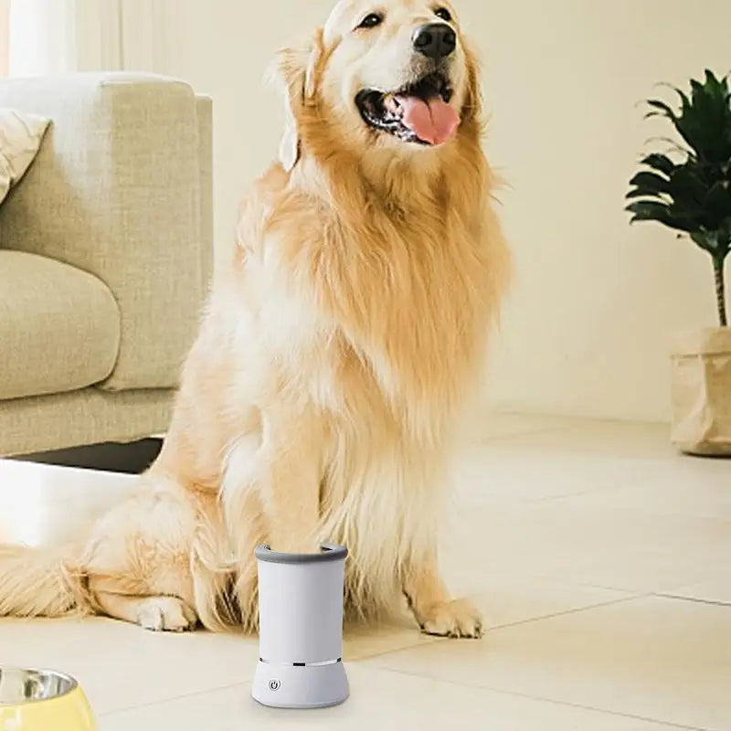 Electric Pet Paw Cleaner Cup – Automatic, Portable & Quiet Foot Washer for Dogs & Cats