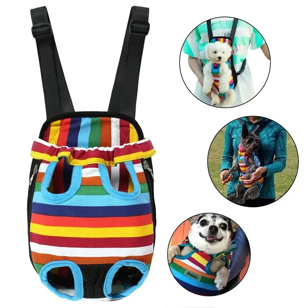 Cat Travel Backpack Sack – Breathable, Portable Pet Carrier for Both Shoulders
