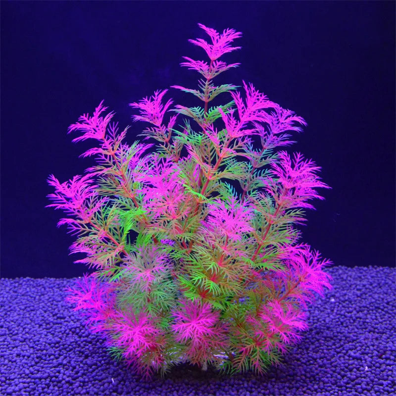 Artificial Aquarium Decoration Plant Plastic Water Grass