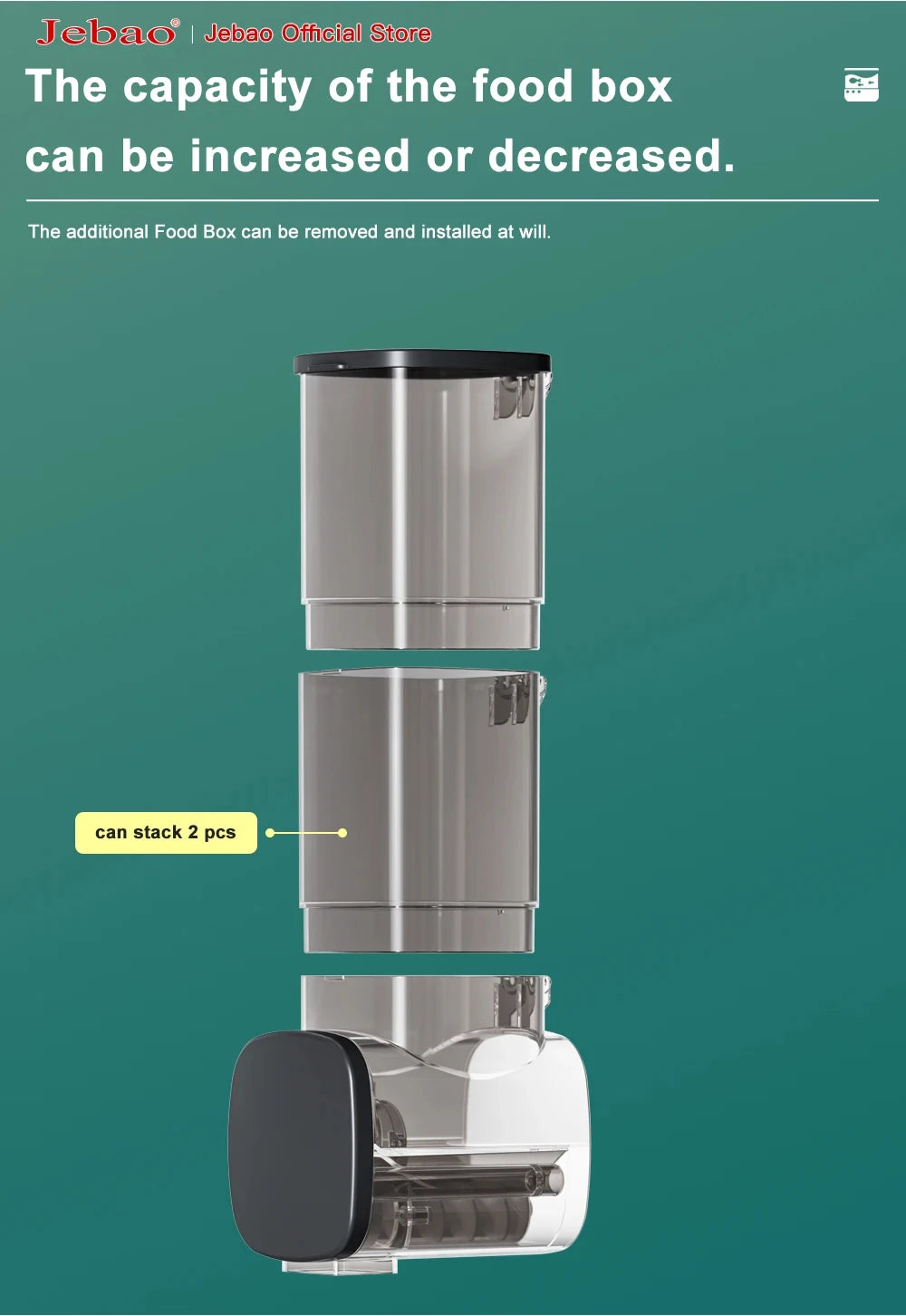 Smart Aquarium Feeder – Automatic Digital WiFi Remote Fish Feeder