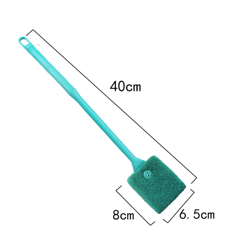Double-Sided Algae Brush – Aquarium Glass & Acrylic Cleaner Tool