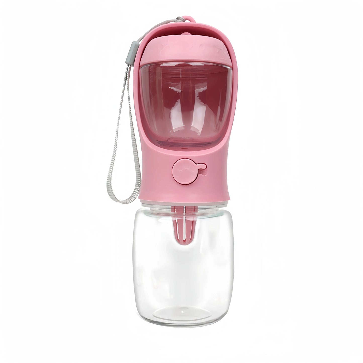 Portable Pet Food & Water Bottle – Food Grade Travel Cup with Food Dispenser for Dogs & Cats