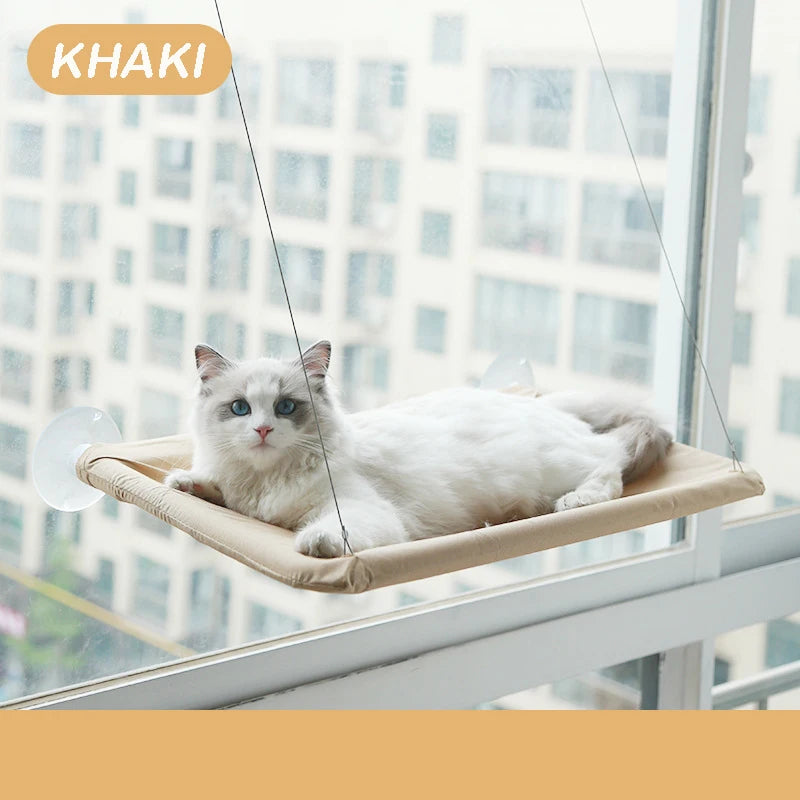 Hanging Cat Hammock Bed – Window Seat Perch for Cats & Kittens, Holds Up to 20kg