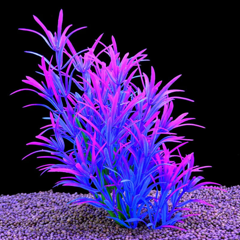 Artificial Aquarium Decoration Plant Plastic Water Grass