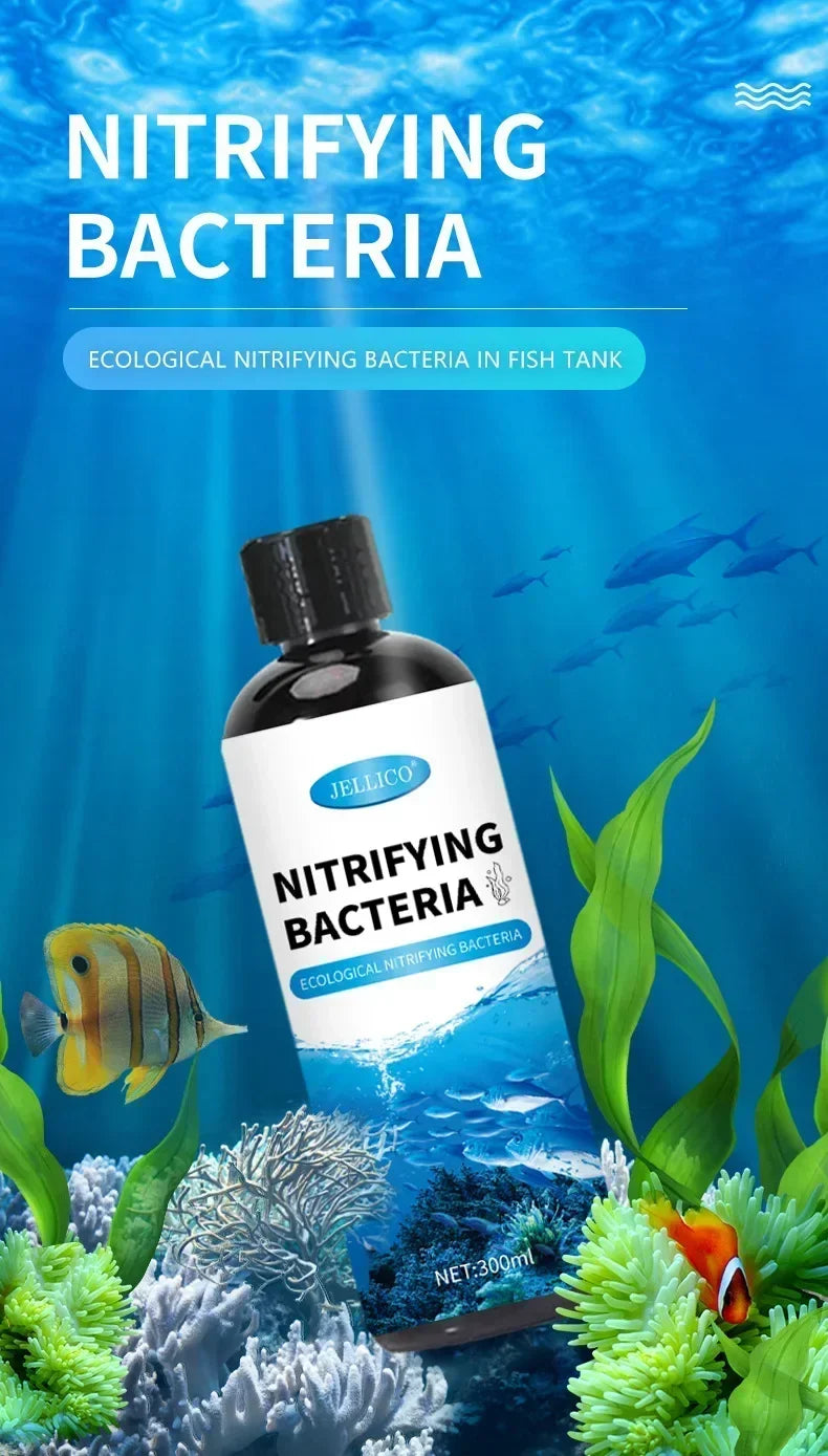 Nitrifying Bacteria Liquid – Aquarium Water Purifier & Treatment Solution