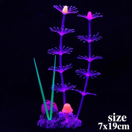 Fluorescent Silicone Aquatic Plants - The Best For Pets