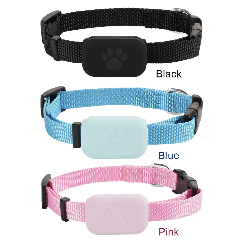 GPS Pet Tracker for Dogs & Cats – Smart Collar with Real-Time Location Tracking