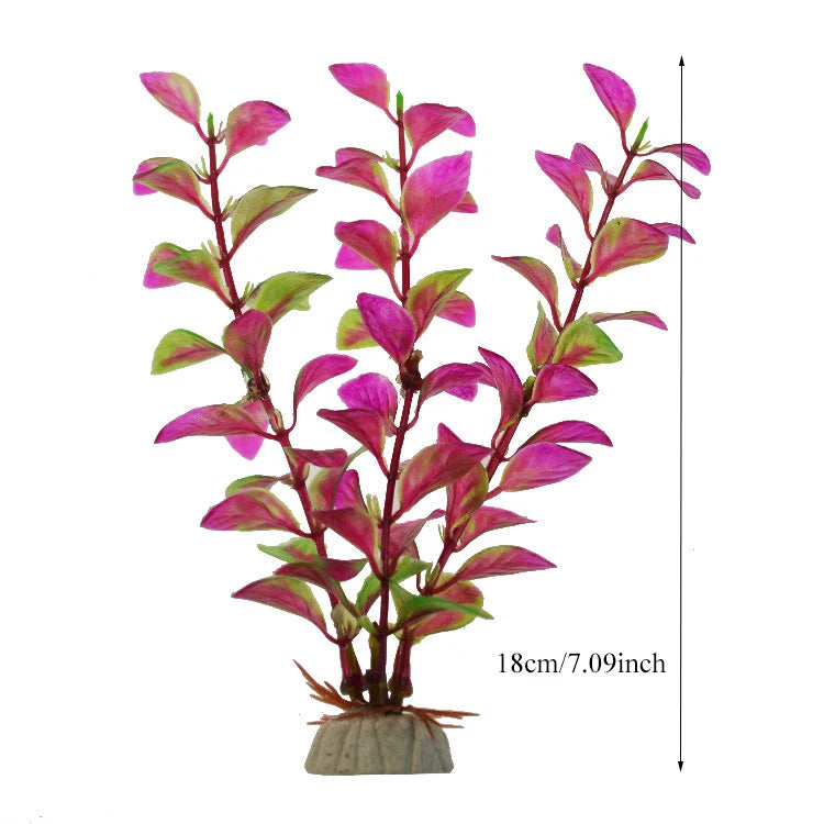 Artificial Aquarium Decoration Plant Plastic Water Grass