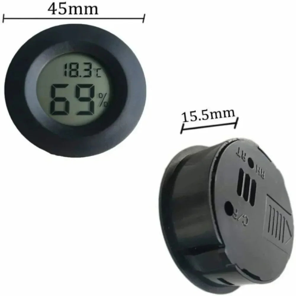 Digital Reptile Temperature & Humidity Sensor – High Precision Thermometer