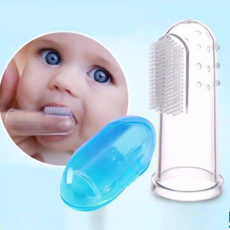 Pet Finger Toothbrush – Soft Tartar Remover for Dogs & Cats
