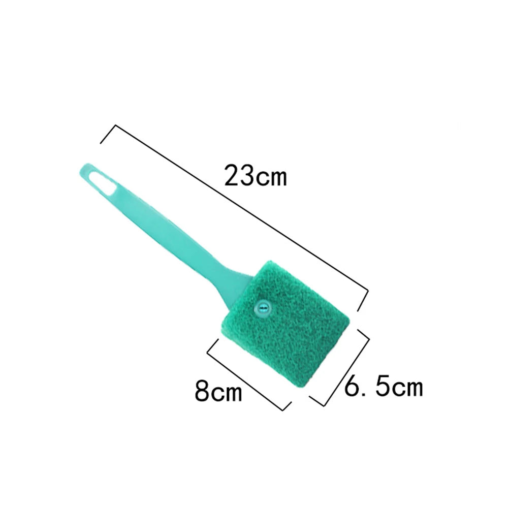 Double-Sided Algae Brush – Aquarium Glass & Acrylic Cleaner Tool
