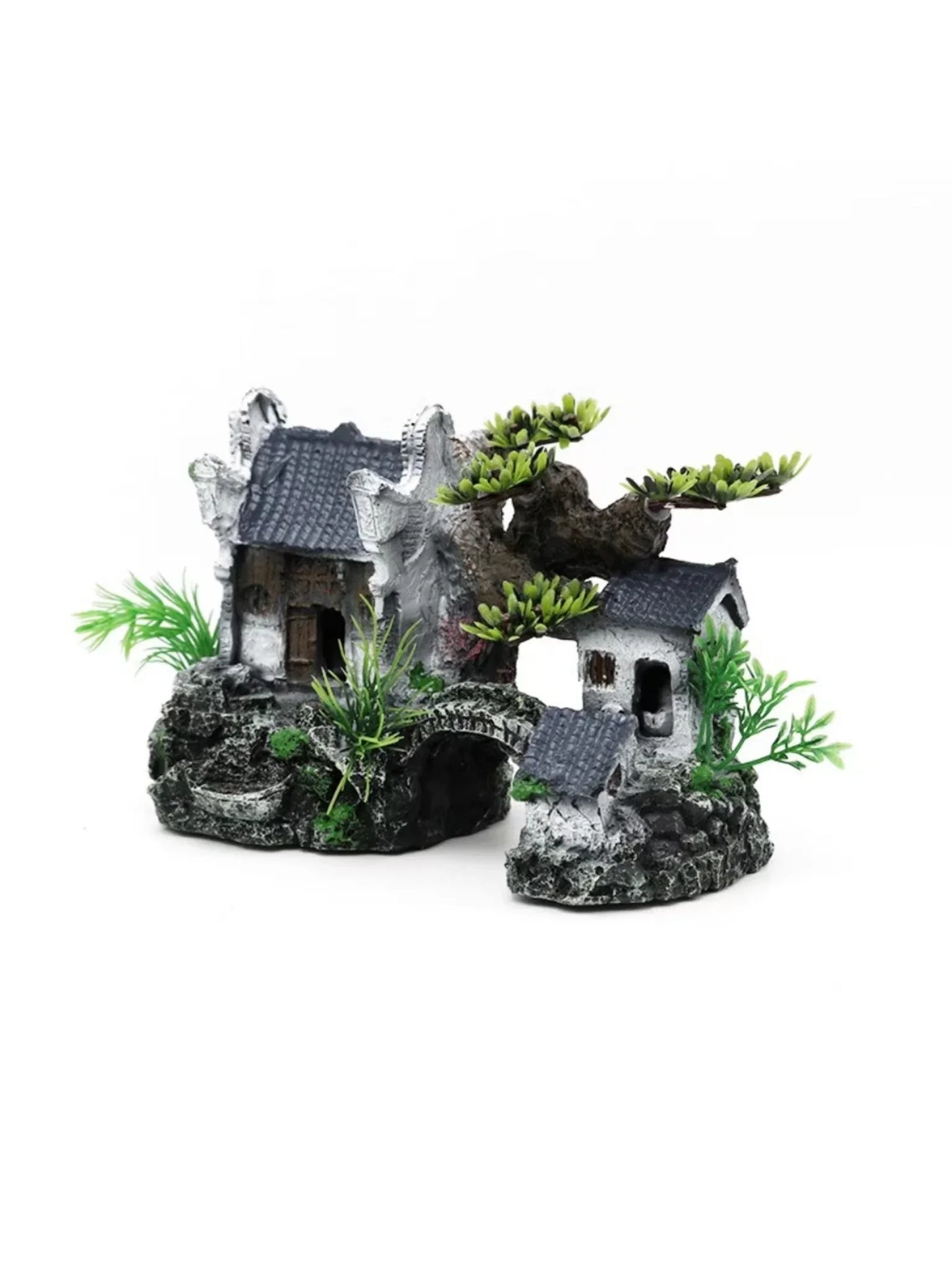 Resin House Ornament – Decoration for Aquarium Landscape