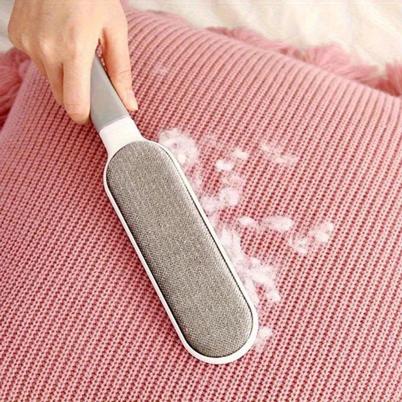Reusable Lint Brush – Double-Sided Hair Remover for Clothes, Furniture & Bedding