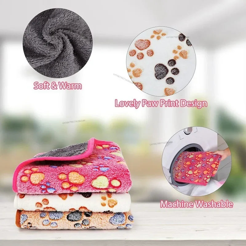 Soft Plush Warm Sleep Mat – Blanket for Hamsters, Guinea Pigs & Small Pets