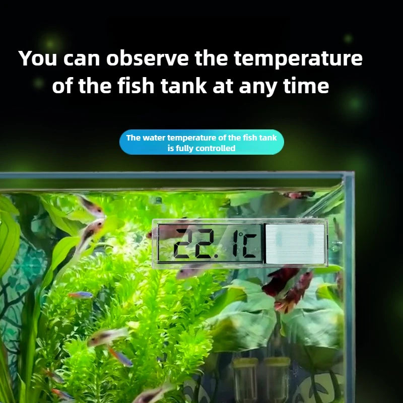 LCD Digital Aquarium Thermometer – Accurate Fish Tank Temperature Meter