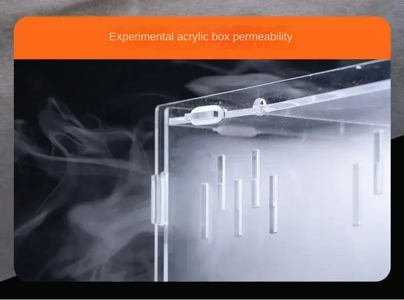 Acrylic Reptile Terrarium – Nano Breeding Box for Spider, Scorpion & Lizards