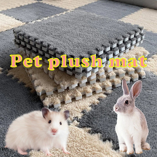 30cmX30cm EVA Pet Warming Pad – Soft Sleeping Mat for Guinea Pigs & Rabbits