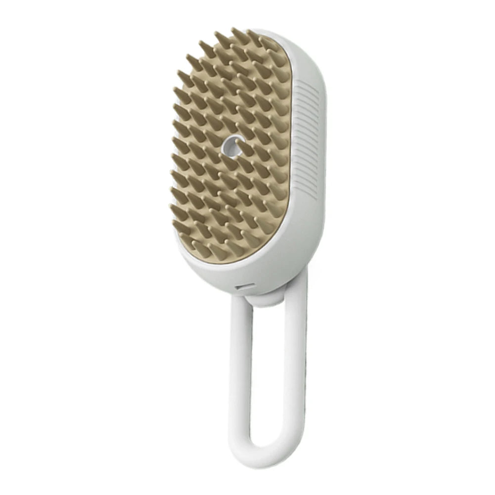 3-in-1 Pet Grooming Brush – Electric Hair Remover with Steam & Massage