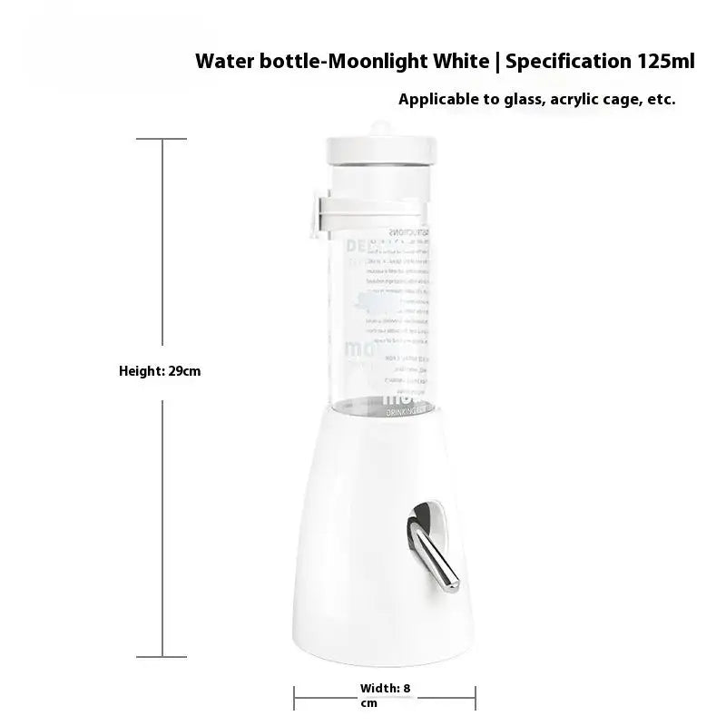 2-in-1 Hamster Feeder & Water Dispenser – Large Capacity Automatic Dispenser, Leak proof
