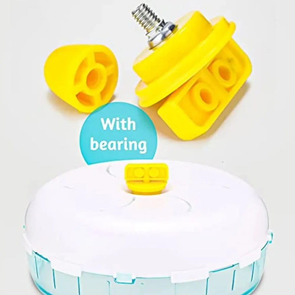 Silent Hamster Running Wheel – Transparent Jogging Disc for Small Pets