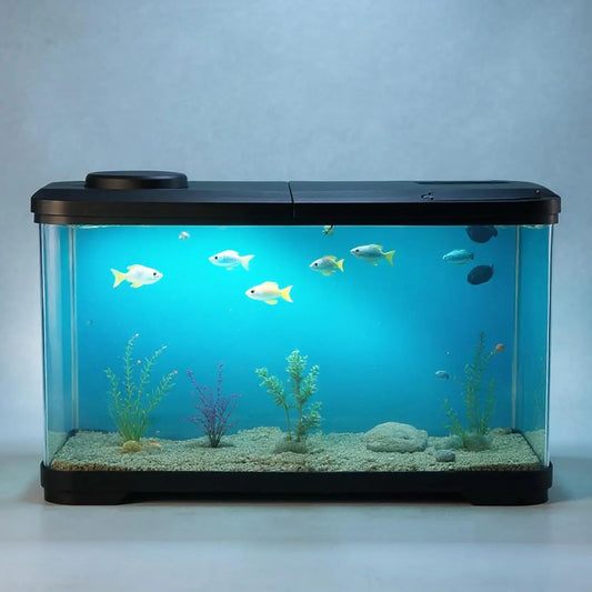 50L Acrylic Aquarium Kit – Tank with Light for Fish, Shrimp & Plants